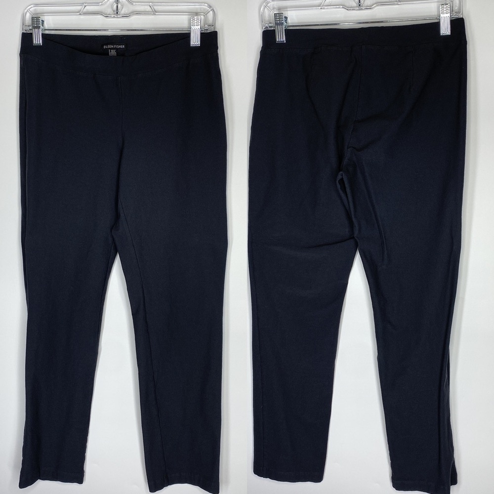 Eileen Fisher Dark Gray Pull On Stretch Pants Size XS